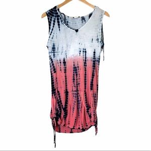 VENUS Tie Dye Hooded Beach Cover Up